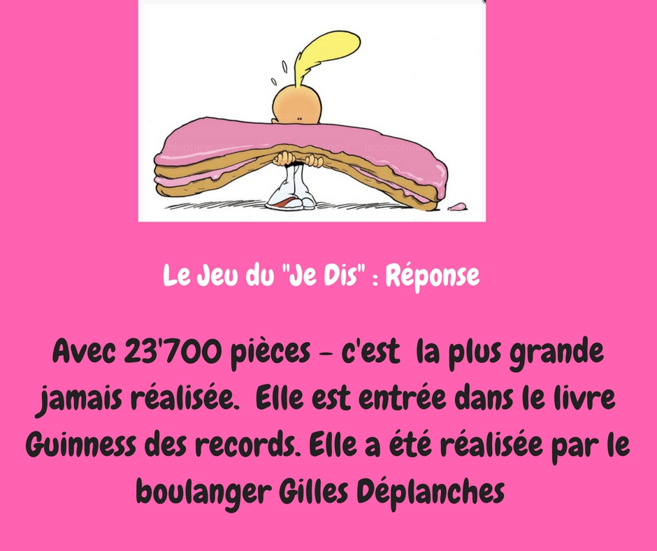 Le Jeu du « Je Dis »
