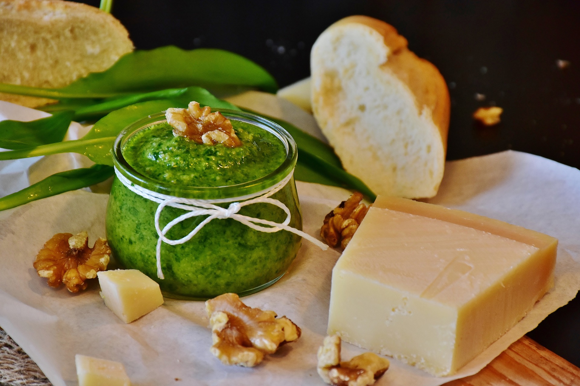 Prendre conger de l’été avec un pesto de pistaches au basilic