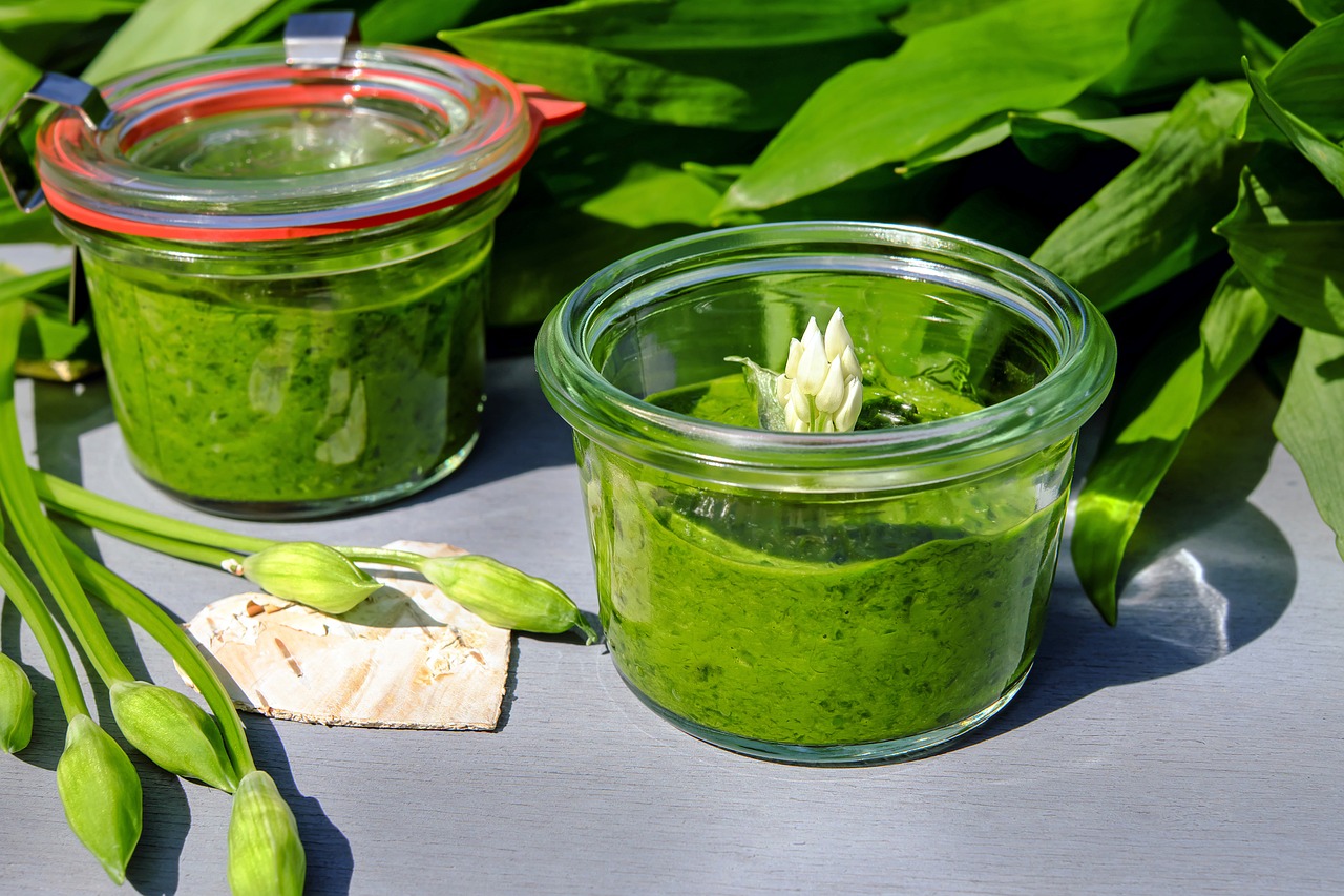 Pesto hot aux noix de grenoble et ail des Ours !